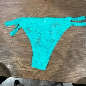 Pink, by Victoria’s Secrets, panties.